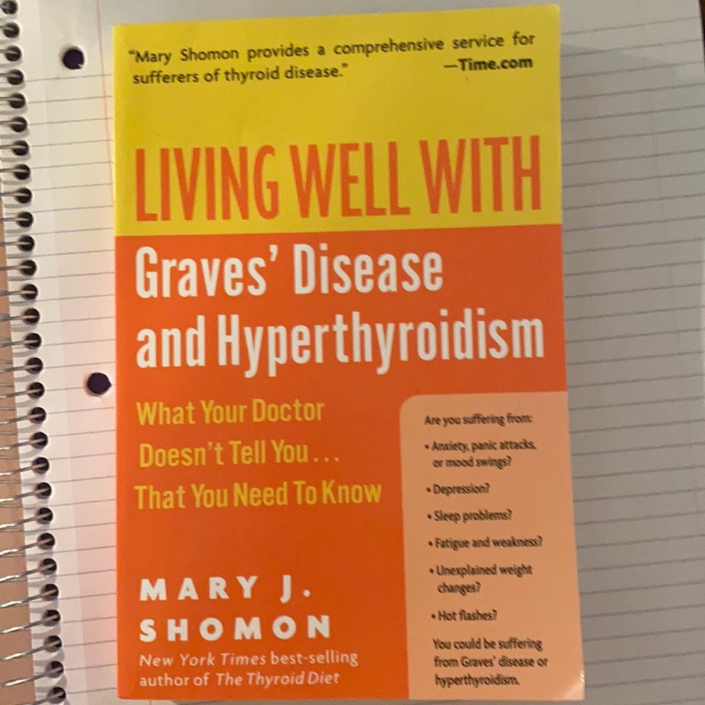 Book “Living Well With Graves Disease&Hyperthyroid